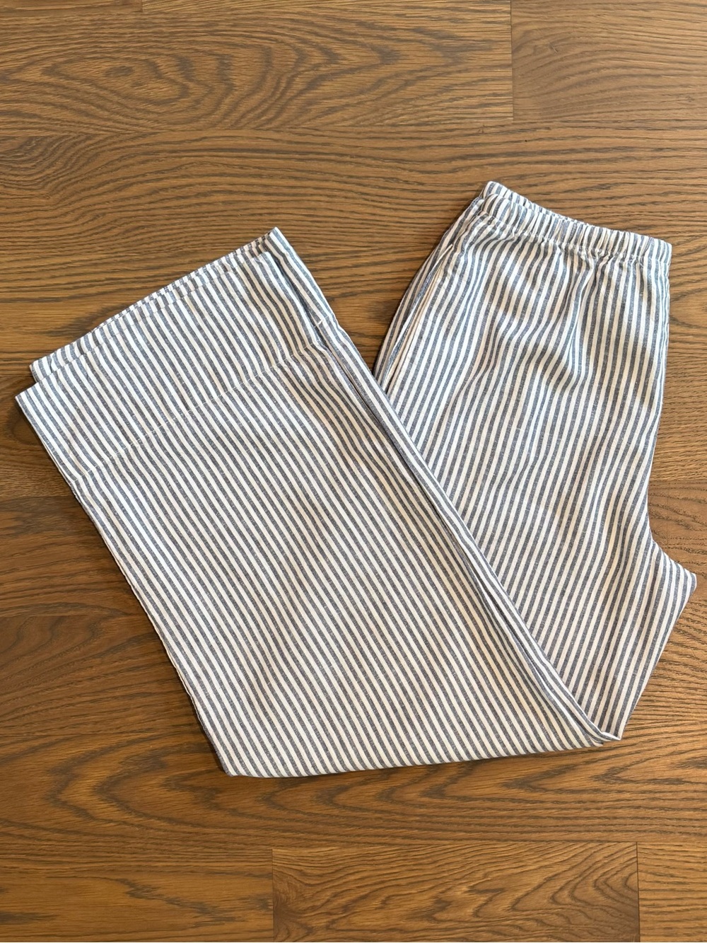 NWT Gap Linen-Blend Wide-Leg Pants